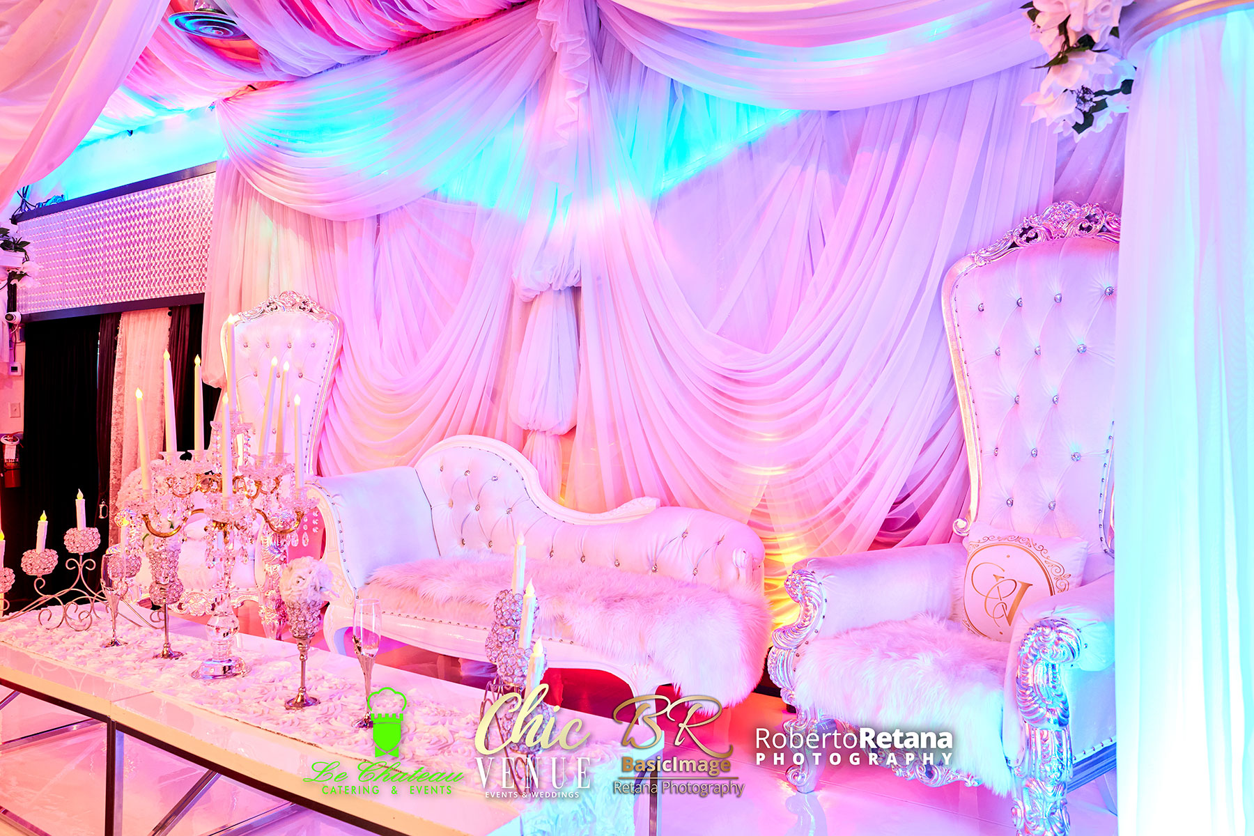 Chic Venue stage area gallery photo 1