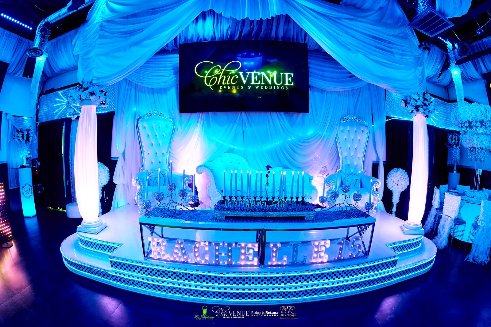 Chic Venue stage area gallery photo 2