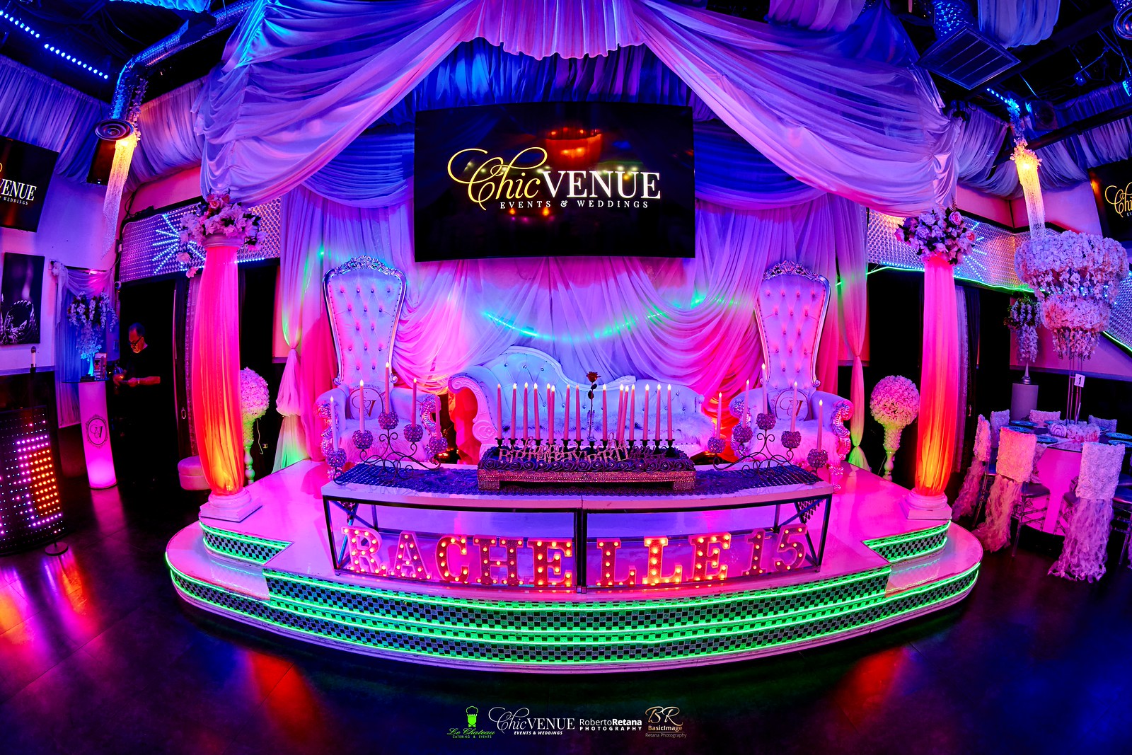Chic Venue stage area gallery photo 3