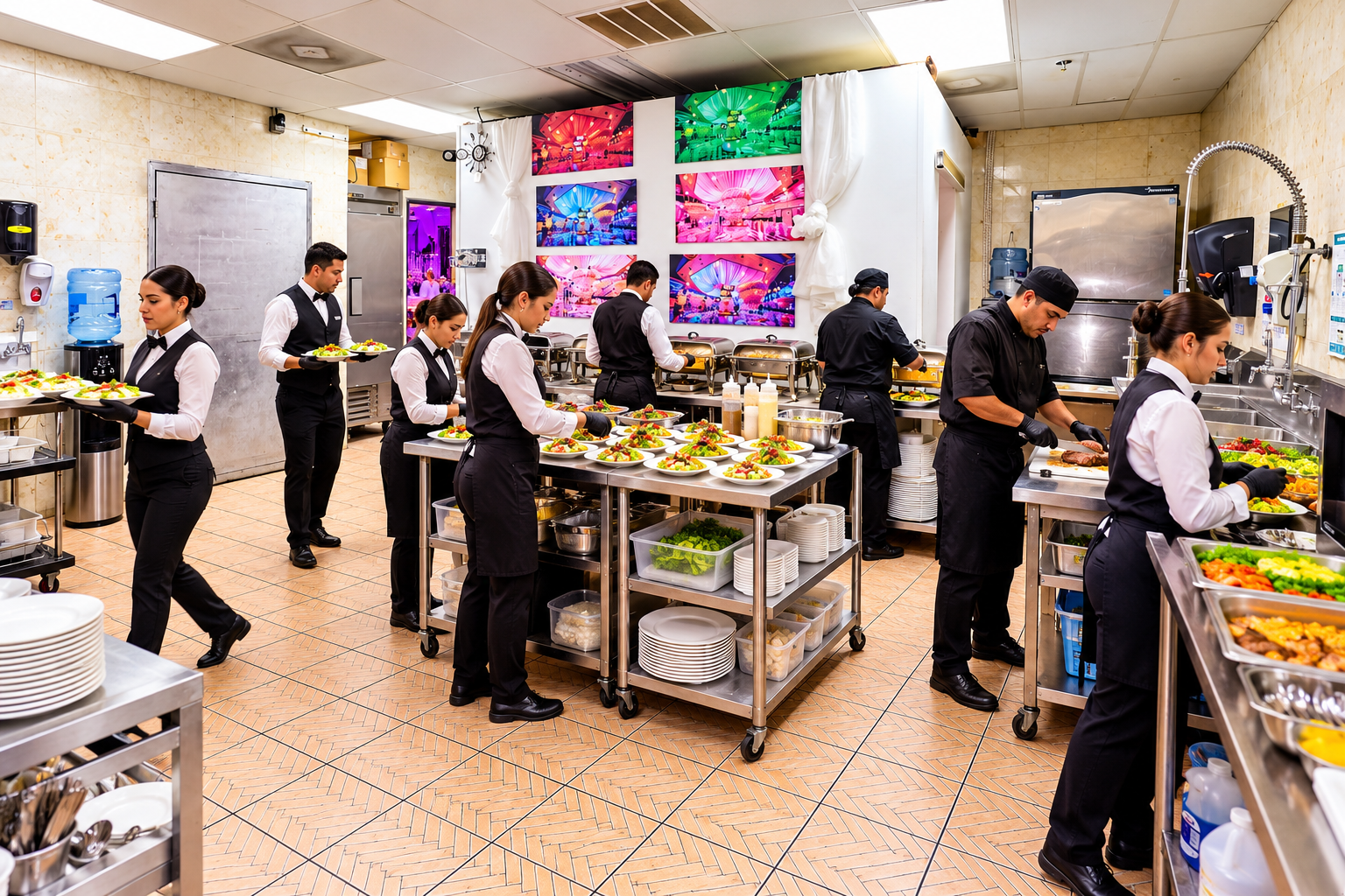 Kitchen – Catering Staff